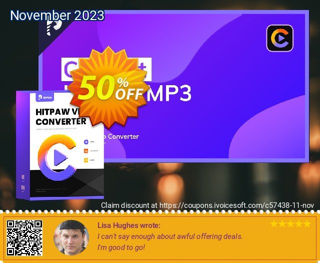 HitPaw Video Converter (1 Month)  위대하   가격을 제시하다  스크린 샷