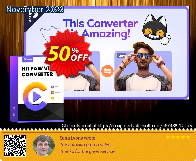 HitPaw Video Converter Lifetime 神奇的 产品销售 软件截图