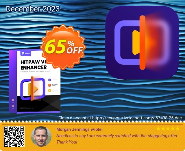HitPaw Video Enhancer discount 65% OFF, 2023 Flag Day offering sales. 65% OFF HitPaw Video Enhancer, verified
