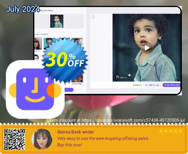 HitPaw Online AI Face Animator Weekly discount 30% OFF, 2025 Women Day promo sales. 30% OFF HitPaw Online AI Face Animator, verified