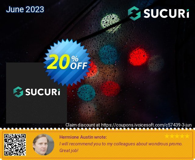 Sucuri Website Security Business discount 20% OFF, 2025 Earth Hour offering sales. 20% OFF Sucuri Website Security Business, verified