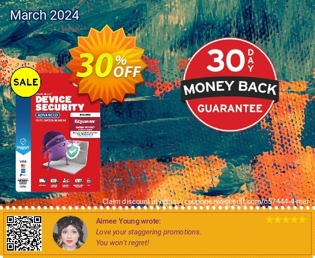 Trend Micro Device Security Advanced discount 30% OFF, 2024 Mother Day deals. 30% OFF Trend Micro Device Security Advanced, verified