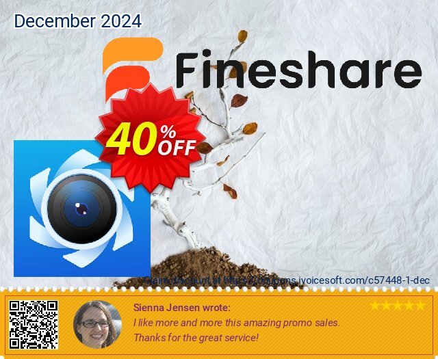 FineShare FineCam discount 40% OFF, 2024 Year-End promo sales. 