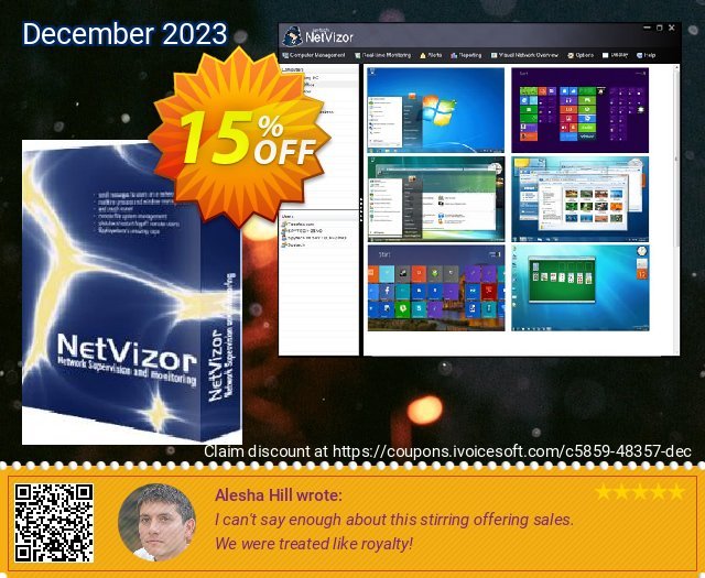 Spytech NetVizor unglaublich Außendienst-Promotions Bildschirmfoto