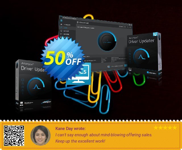 Wonderful discounts code of Ashampoo Driver Updater