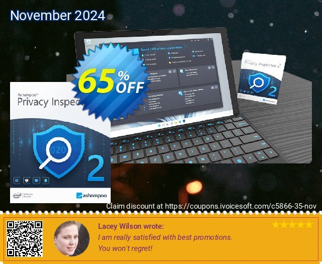 Ashampoo Privacy Inspector 2 discount 65% OFF, 2024 Columbus Day promotions. 65% OFF Ashampoo UnInstaller 14, verified