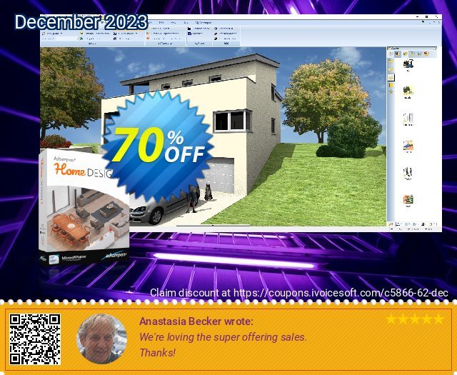 Ashampoo Home Design klasse Beförderung Bildschirmfoto
