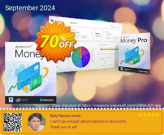 Ashampoo Money Pro discount 70% OFF, 2024 Autumn discounts. 70% OFF Ashampoo Money Pro, verified