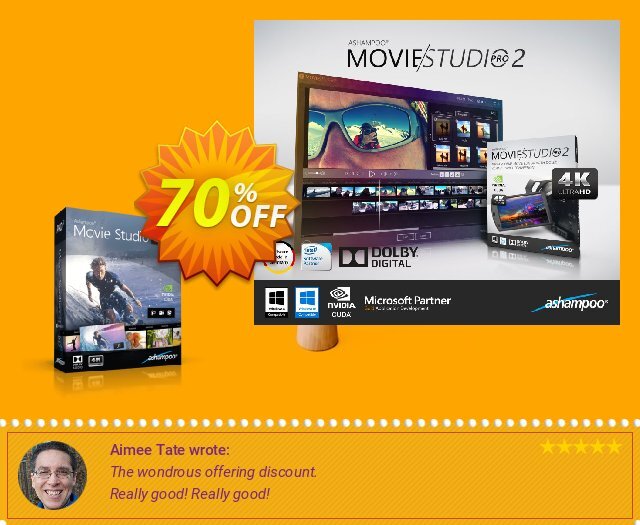 Ashampoo Movie Studio Pro 3 discount 70% OFF, 2024 Spring discount. Brothersoft 30 Prozent Coupon