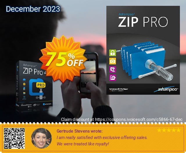 Ashampoo Zip Pro 4 可怕的 优惠券 软件截图
