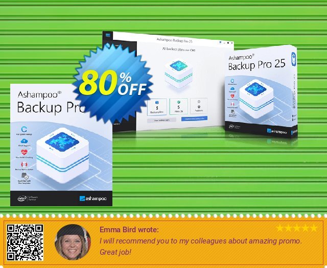 Ashampoo Backup Pro 25 Sonderangebote Promotionsangebot Bildschirmfoto