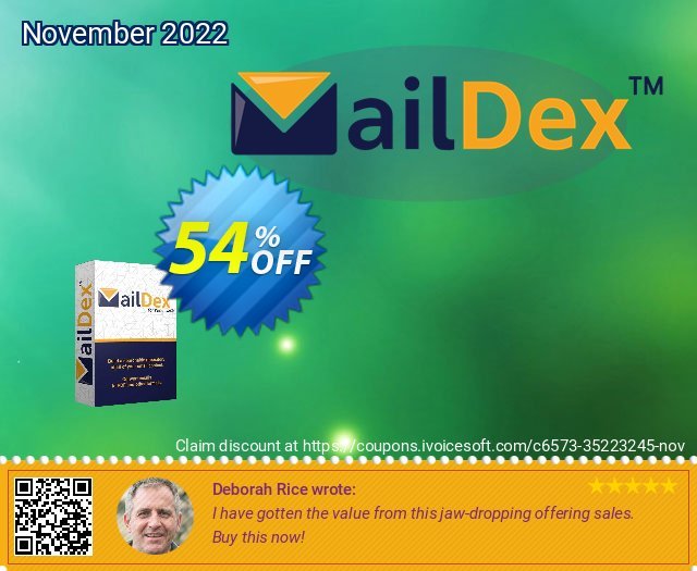 MailDex discount 54% OFF, 2022 Christmas Eve offering sales. 54% OFF MailDex, verified