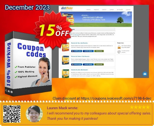 Recover My Email discount 15% OFF, 2024 April Fools' Day offering sales. Getdata Software coupon (7198)