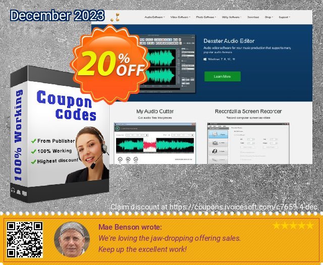 Dexster discount 20% OFF, 2024 Spring promo sales. Softdiv Software Sdn Bhd coupons (7659)
