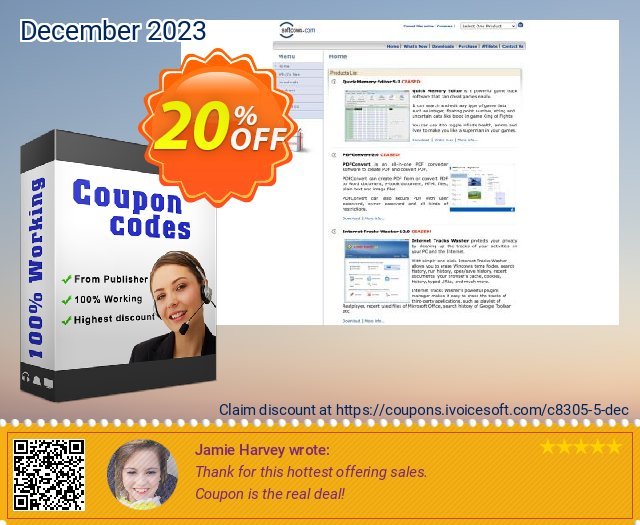 Internet Tracks Washer discount 20% OFF, 2024 World Heritage Day promo. Softcows discount program (8305)