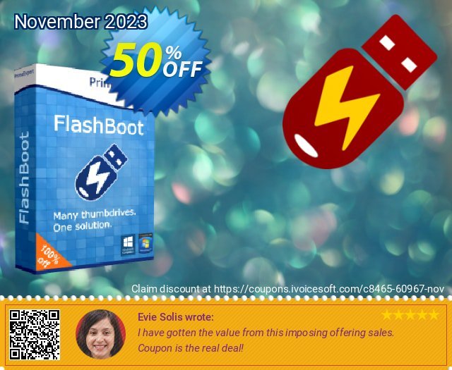 FlashBoot Pro discount 50% OFF, 2022 Kissing Day offering sales. 50% OFF FlashBoot Pro, verified