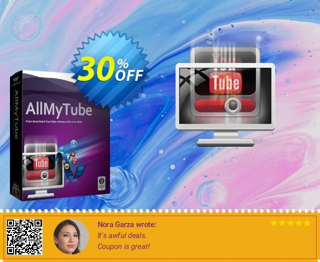 Wondershare AllMyTube megah penawaran sales Screenshot