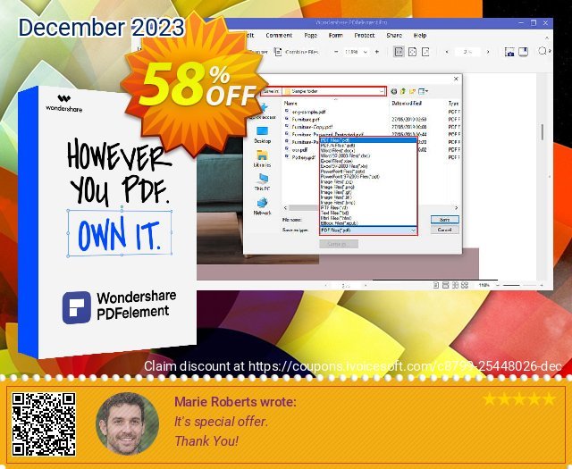 Wondershare PDFelement 8 PRO for Mac  굉장한   할인  스크린 샷