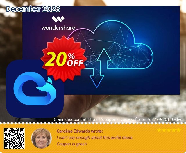 Wondershare InClowdz for MAC 可怕的 优惠券 软件截图