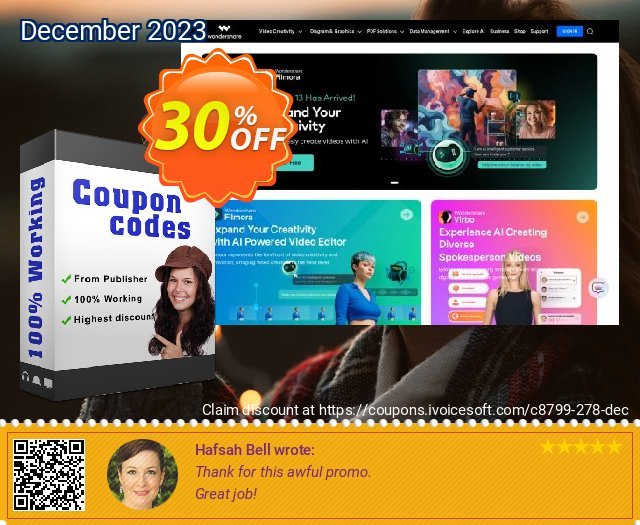 Wondershare PDF to EPUB for Mac discount 30% OFF, 2022 Int' Nurses Day deals. 30% Wondershare Software (8799)