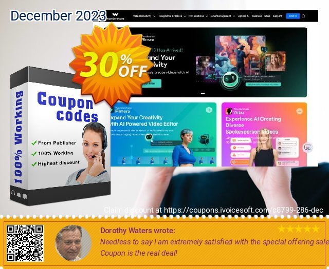 Wondershare PDF Merger for Windows discount 30% OFF, 2022 Back to School offering sales. 30% Wondershare Software (8799)