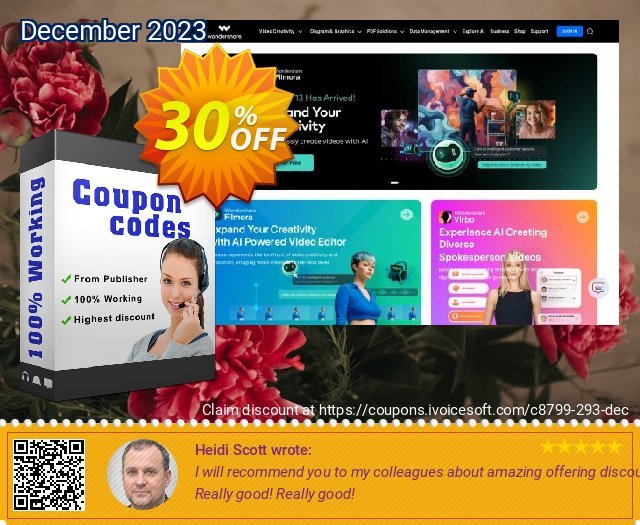 Wondershare iTunBack for Windows discount 30% OFF, 2022 Christmas Eve offering discount. 30% Wondershare Software (8799)