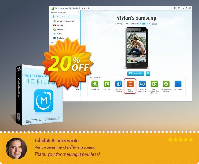 Wondershare MobileGo hebat deals Screenshot