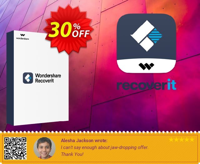 Wondershare Recoverit STANDARD discount 30% OFF, 2024 Easter Day offer. 30% OFF Recoverit STANDARD, verified