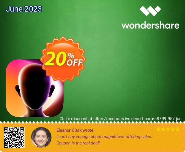 Wondershare Virbo Monthly plan genial Preisnachlass Bildschirmfoto