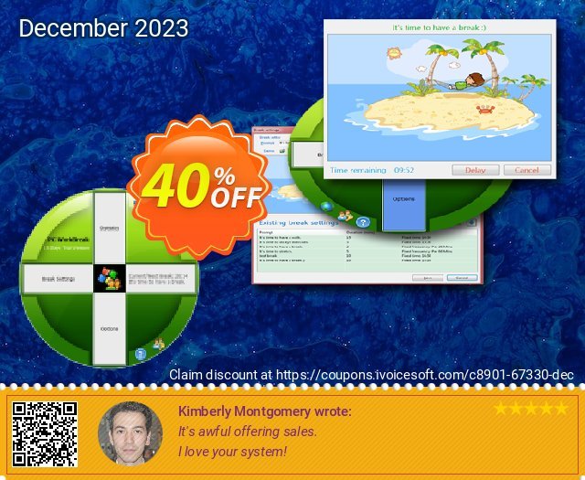 PC WorkBreak Single License sangat bagus penjualan Screenshot