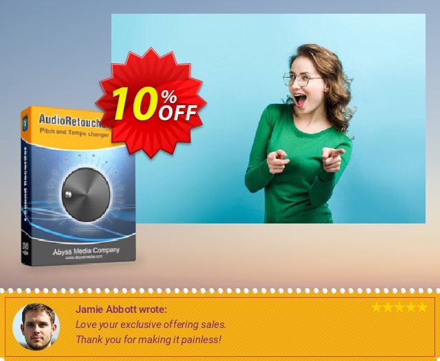 AudioRetoucher discount 10% OFF, 2024 Spring offering discount. AudioRetoucher stirring offer code 2024