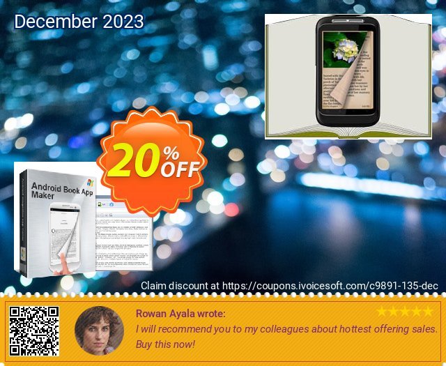 Android Book App Maker discount 20% OFF, 2024 Labour Day offering discount. A-PDF Coupon (9891)