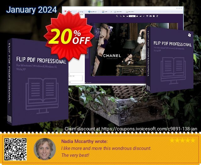 Flip PDF Professional coupon code. The awesome sales of Flip PDF Professional
