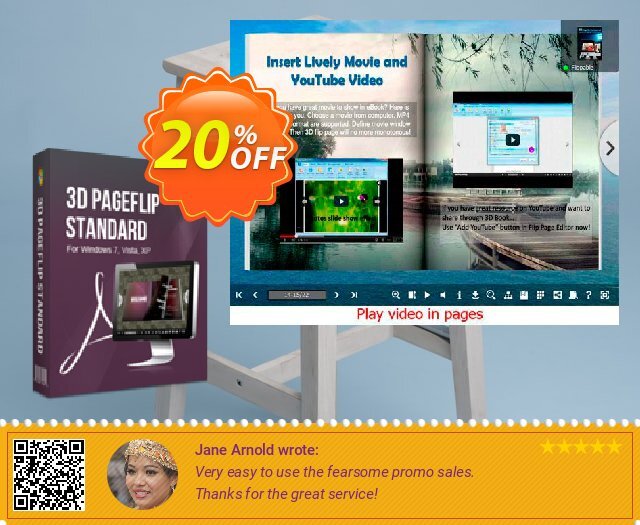 3DPageFlip Standard discount 20% OFF, 2024 April Fools' Day offering deals. A-PDF Coupon (9891)