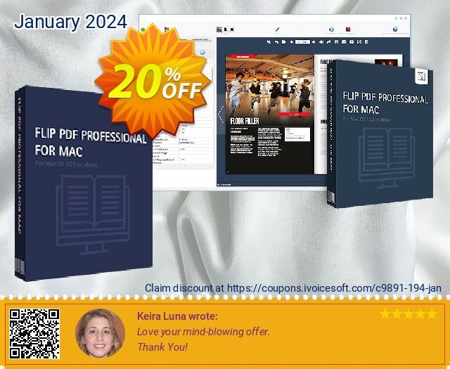 Flip PDF Professional for Mac discount 20% OFF, 2023 National Dance Day offering sales. All Flip PDF for BDJ 67% off
