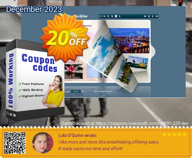 Flipping Book 3D for Image unglaublich Promotionsangebot Bildschirmfoto