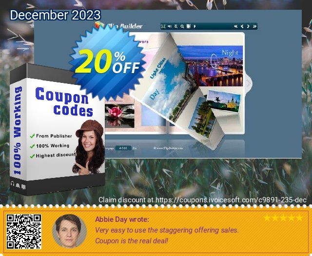 Scan to Flipping Book 3D verblüffend Außendienst-Promotions Bildschirmfoto