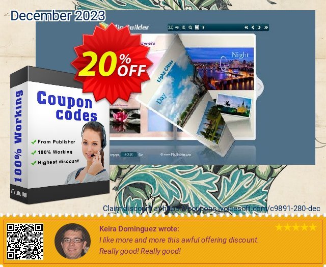 Flip ShoppingBook Maker aufregende Promotionsangebot Bildschirmfoto