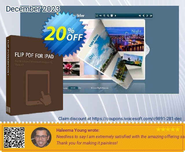 Flip PDF for iPad discount 20% OFF, 2022 New Year offering sales. A-PDF Coupon (9891)