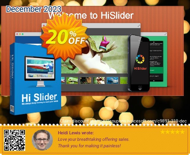 Hi Slider discount 20% OFF, 2024 Spring offering sales. A-PDF Coupon (9891)