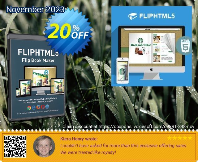 FlipHTML5 Pro 驚き プロモーション スクリーンショット