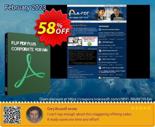Flip PDF Plus Corporate discount 58% OFF, 2023 New Year's Day offering sales. Flip PDF Plus Corporate For Win (4 seats) Once