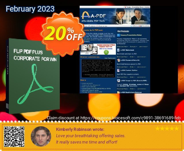 Flip PDF Plus Corporate (6 Seats) discount 20% OFF, 2023 Kissing Day offering sales. Back to School Promotion