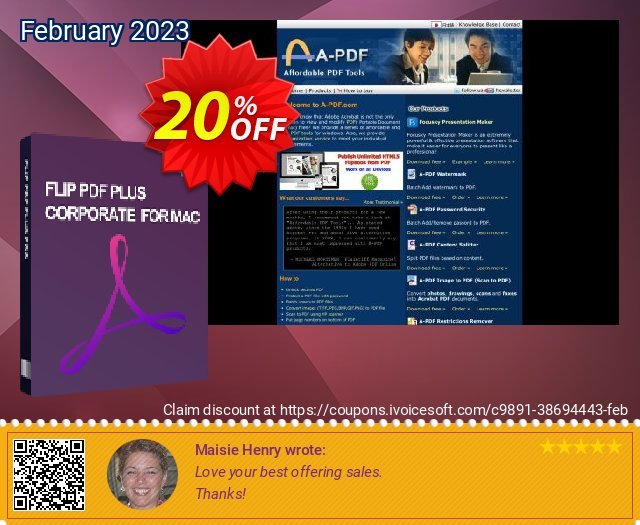 Flip PDF Plus Corporate for Mac (6 Seats) klasse Sale Aktionen Bildschirmfoto