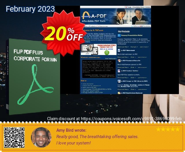 Flip PDF Plus Corporate (9 Seats) discount 20% OFF, 2023 Father's Day offering sales. Back to School Promotion