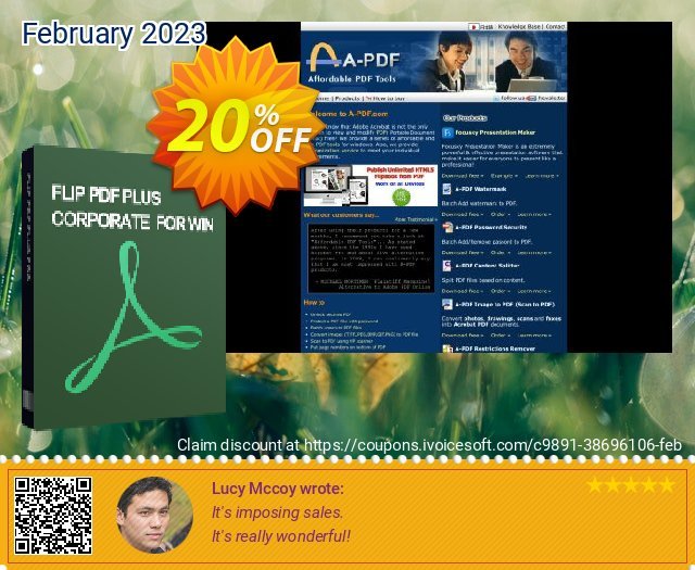 Flip PDF Plus Corporate (10 Seats) discount 20% OFF, 2023 Oceans Month offering discount. Back to School Promotion