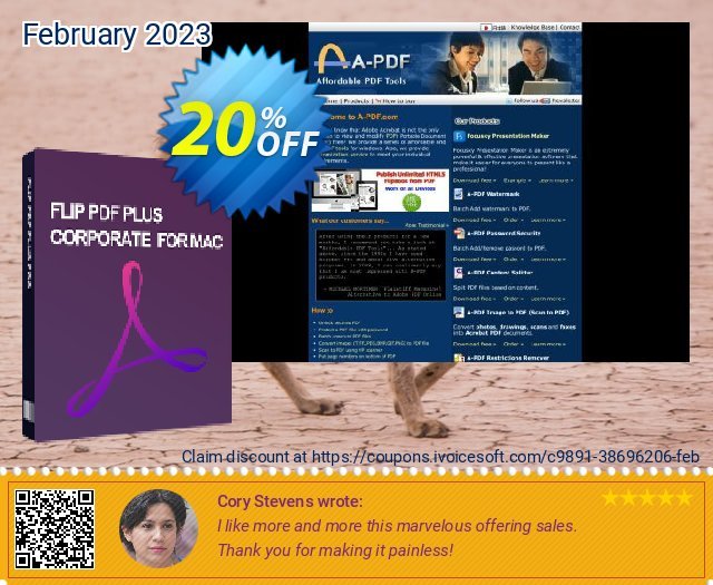 Flip PDF Plus Corporate for Mac (10 Seats) discount 20% OFF, 2023 Italian Republic Day offering sales. Back to School Promotion