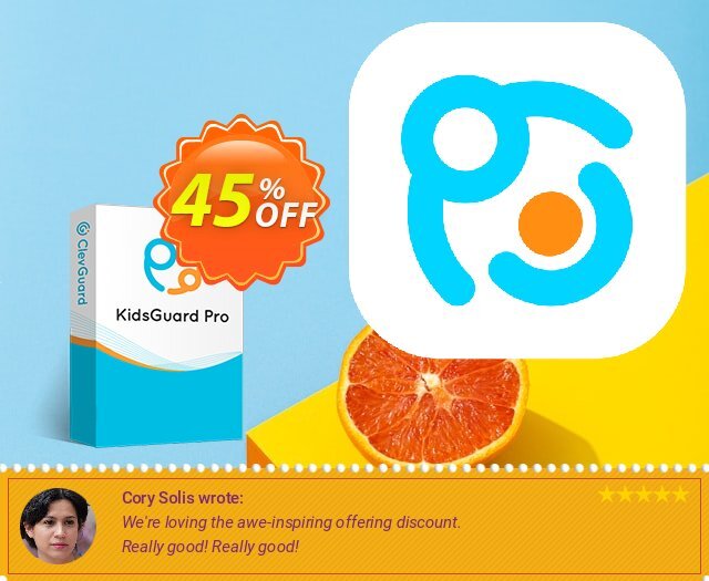 KidsGuard Pro for iOS/Android menakuntukan promosi Screenshot