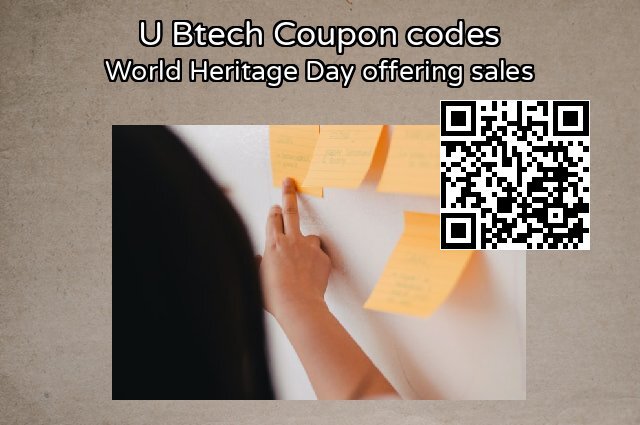 U Btech Coupon code for 2024 World Heritage Day