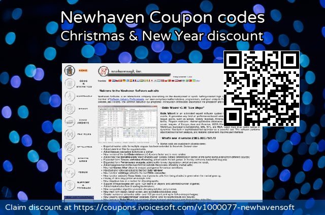 Newhaven Coupon code for 2023 All Saints' Eve